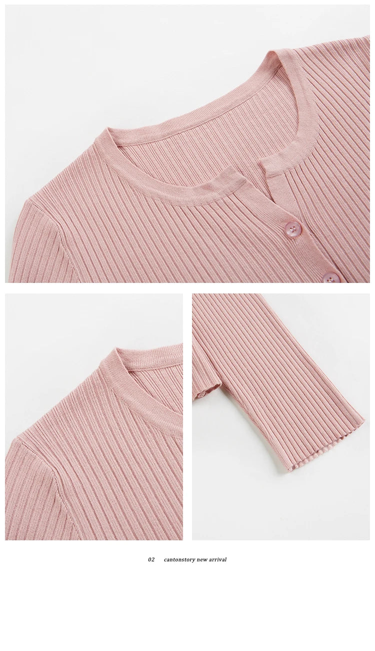 2025 Fashion Women Sweater Female Cardigan Thin Outerwear Short Short Design Sweater Long-sleeve Small Cape Blusa Feminina