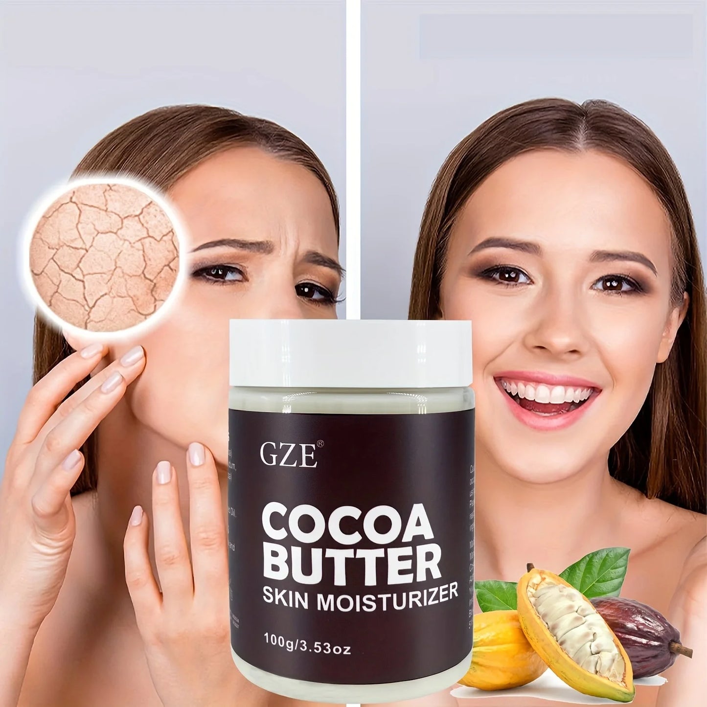 Pamper Your Skin with Cocoa Butter Moisturizer - Nourishing and Hydrating Formula for Smooth and Glowing Skin