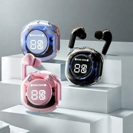 Wireless Bluetooth Headset Wireless Bluetooth Headphones LED Power Digital Display Stereo Wireless Earphones for smartphones