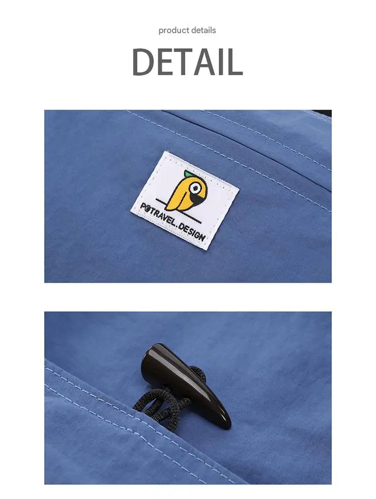 Reversible Travel Tote Bag Large Capacity Foldable Carry On Duffle Bag Canvas Shoulder Luggage Packing Bag for Women Men