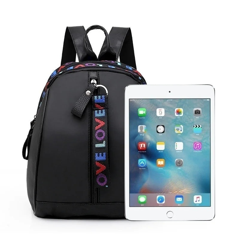 Mini Men's Backpack Fashion Small Black Shoulder School Bag for Man Canvas Designer Waterproof Sports Travel Male Backpacks