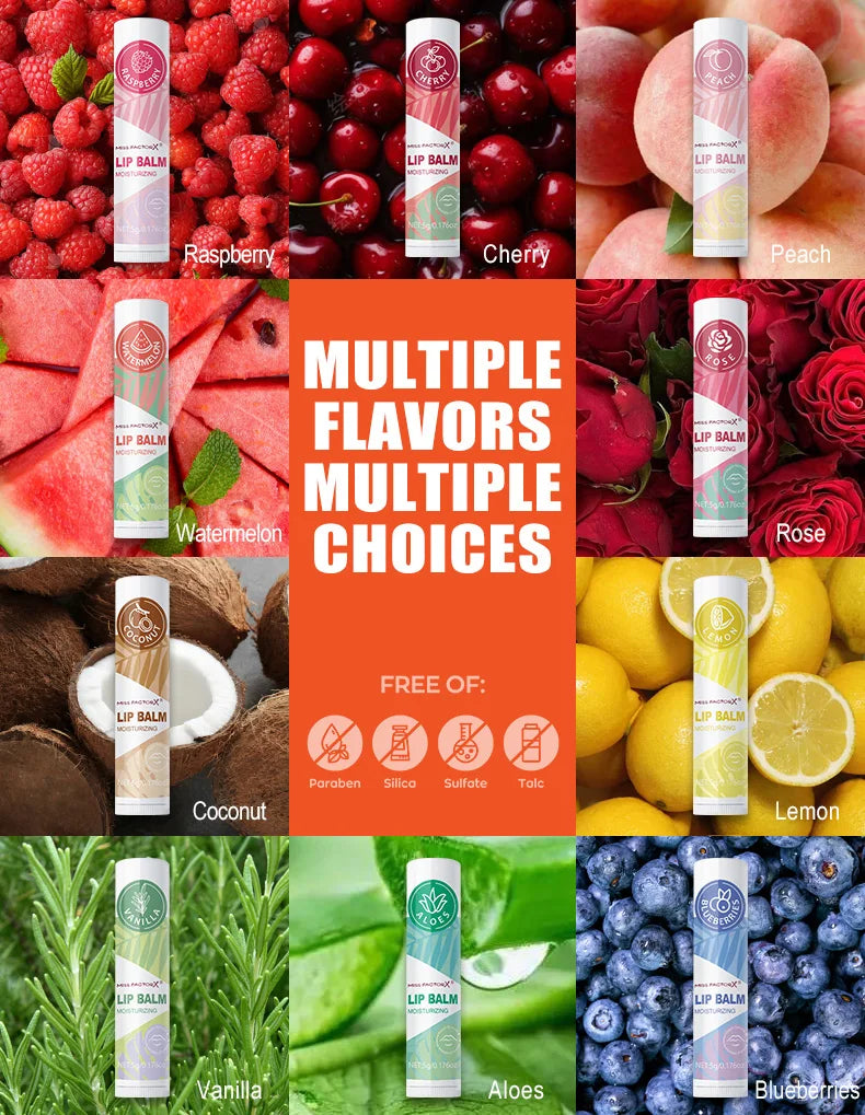 مجموعة أحمر الشفاه 10 قطع، لمسة نهائية طبيعية، عناية مرطبة بالشفاه، لمعان يدوم طويلاً، مناسبة لجميع أنواع البشرة، هدايا العطلات