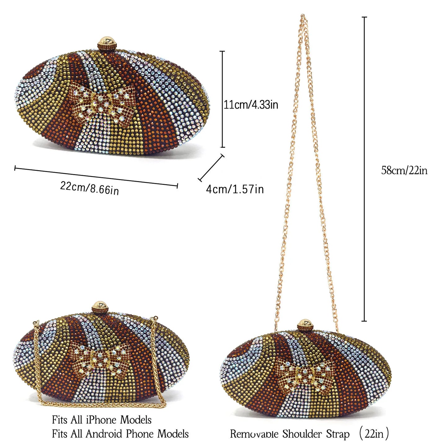 Venus Chan Green Color Pointed-Toe High Women Heels Shoes and Bags for Women Rhinestone Evening Party Elegant Luxury Handbag