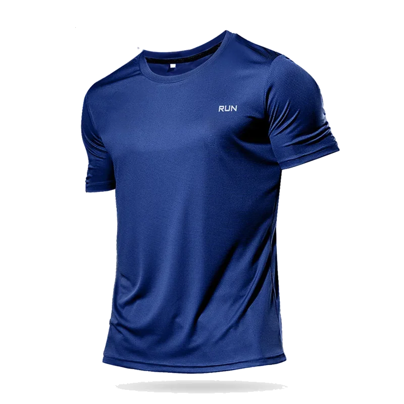Summer Short-sleeved Sports Shirts, Multi-color Outdoor Fitness Clothing, Men's 3D T-shirts, Running Breathable Quick-drying Top