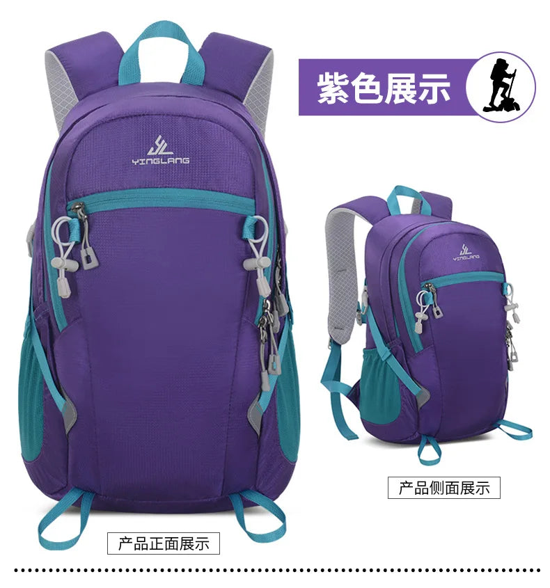 Lightweight and Portable 20L Outdoor Sports Backpack for Hiking Climbing Traveling backpacks school bag mochilas