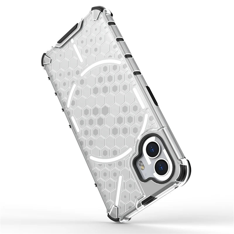Shockproof Case for Nothing Phone 2 Cover Nothing Phone 2 Capas Transparent Bumper Honeycomb Clear Fundas Nothing Phone 2 (2)