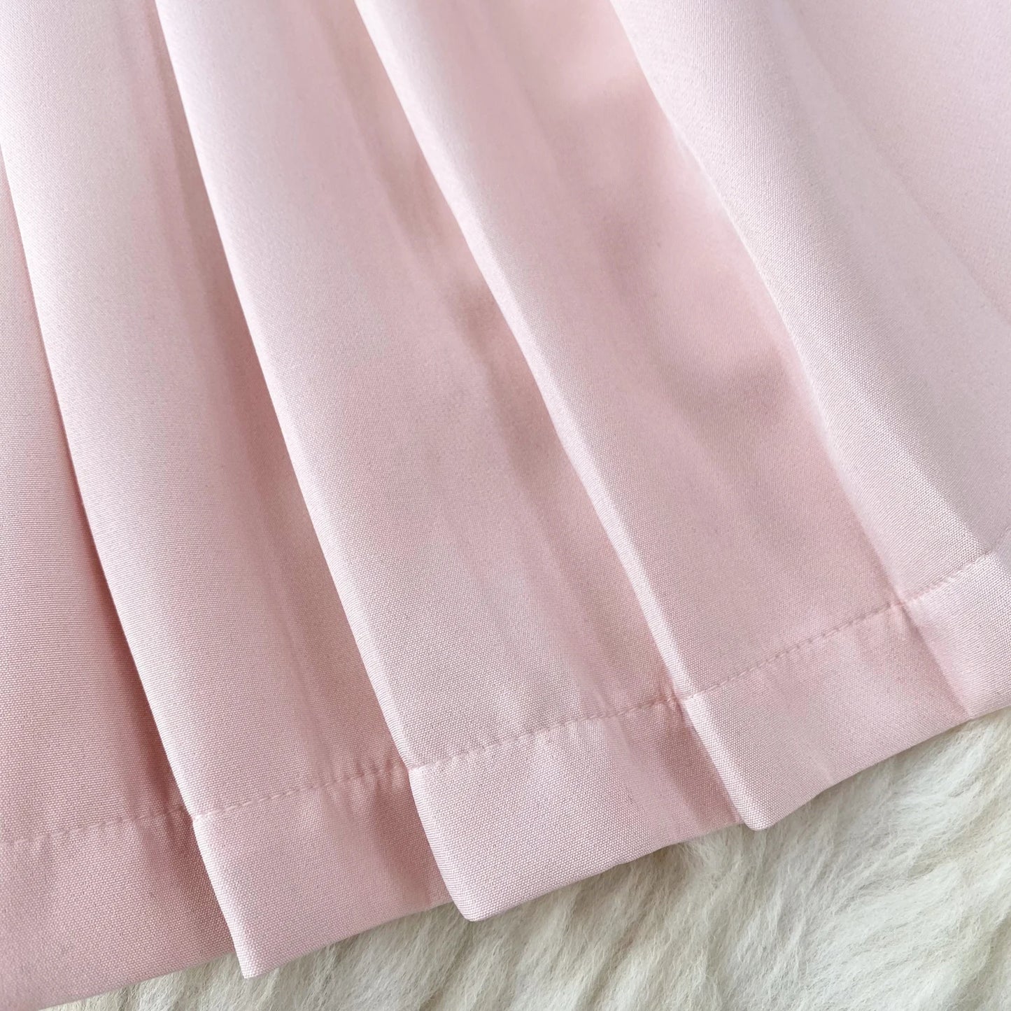 Women's Fashion Trendy Office Coat Dress Ladies Age Reduce Suit Collar Strap Tight Fit Short Pleated Long Sleeve Dress Coat