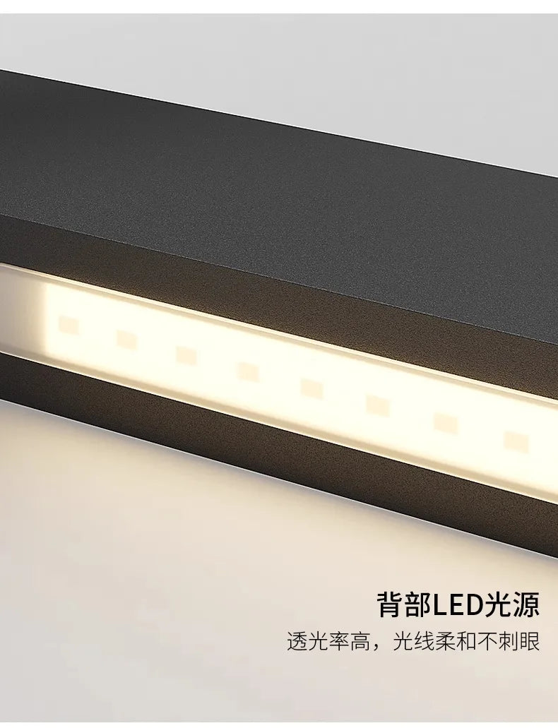 Bedroom Bedside LED Wall Lamp Atmosphere Lamp Modern And Simple Living Room Background Wall Lamp Corridor Wall Spotlight