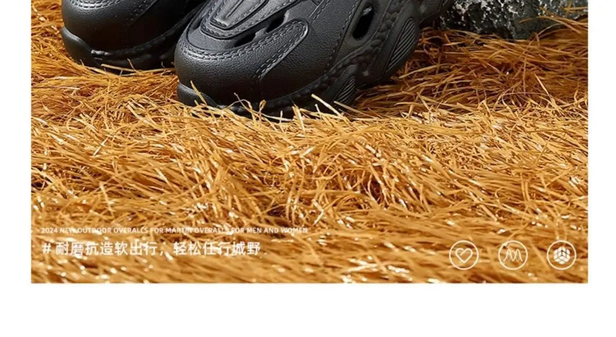 Outdoor Sports Slippers for Men and Women, Thick-Soled Eva Non-Slip Breathable Clogs, Fishing Beach Sandals for Men and Women, Couples