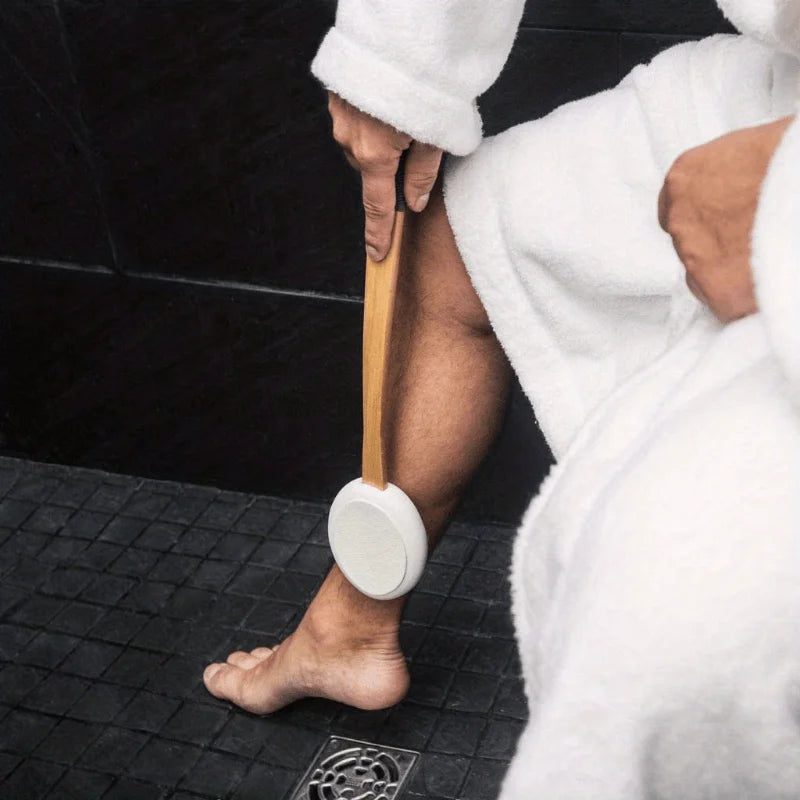 أداة وضع لوشن واحدة للظهر والقدمين وكبار السن والنساء، كريم طبي مرطب للبشرة وواقي من الشمس، مناسب لي أيضًا