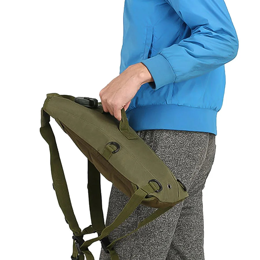 Sports backpack with 3L waterproof water bladder, suitable for running, jogging and cycling