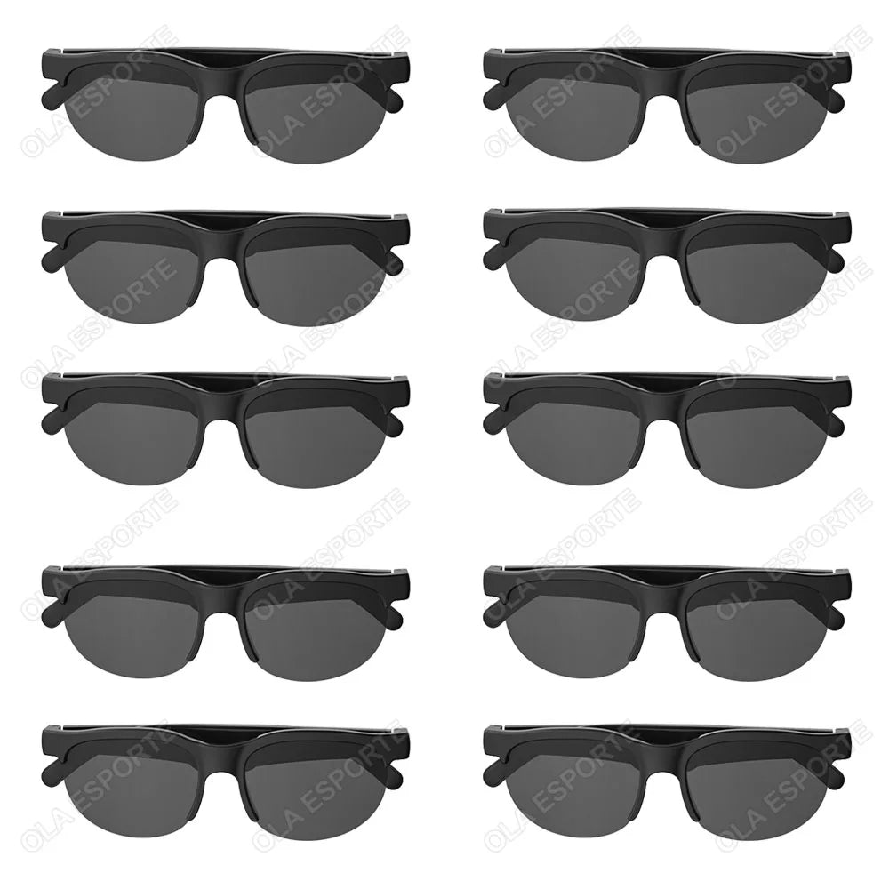 2025 New Smart Glasses Headset 2-in-1 UV Protection Portable Music Sunglasses with Microphone HD Voice Call Smart Sunglasses Men