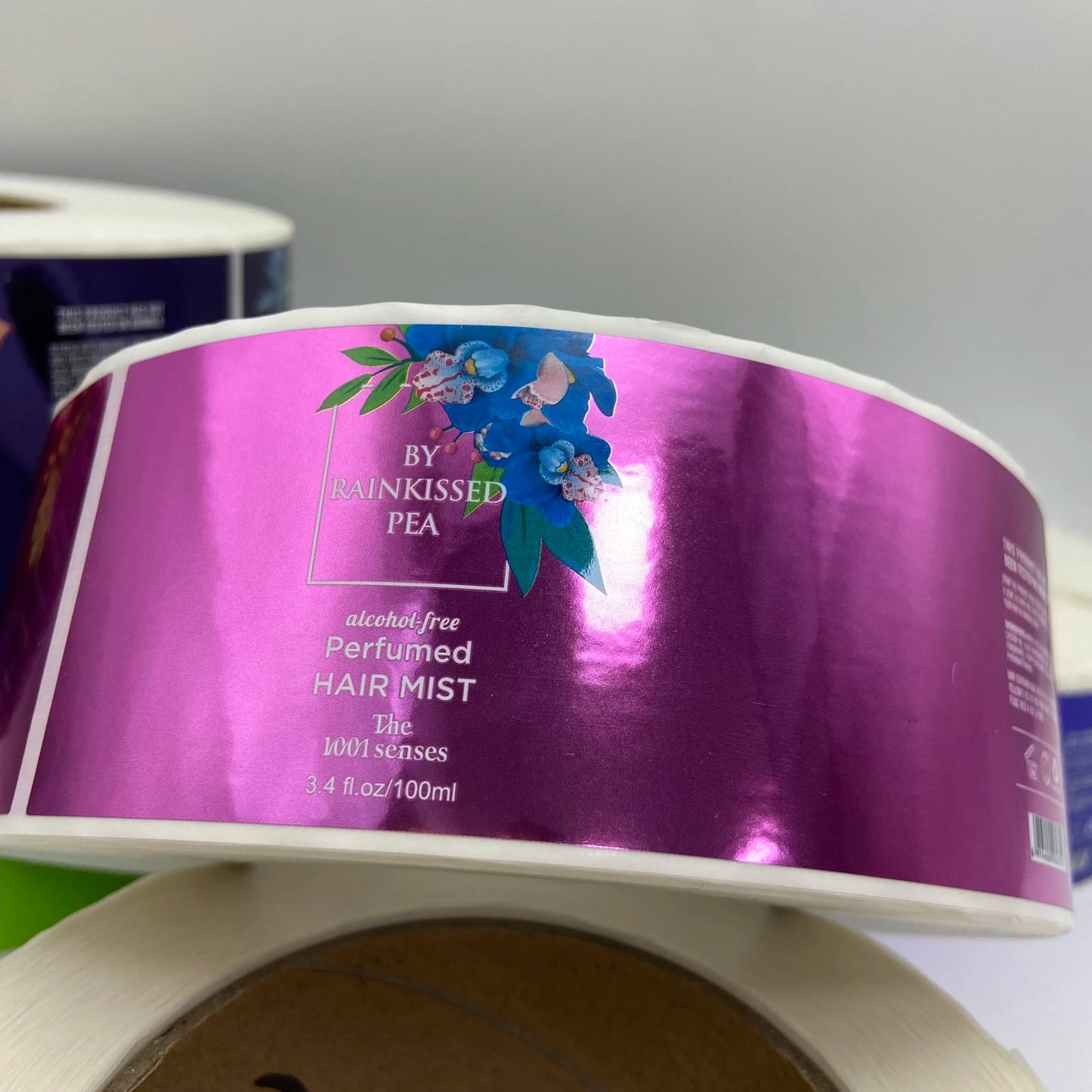 Custom Cosmetic Labeling Waterproof Oil-resistant Beauty Product Packaging Labels Personalized Skincare Labeling