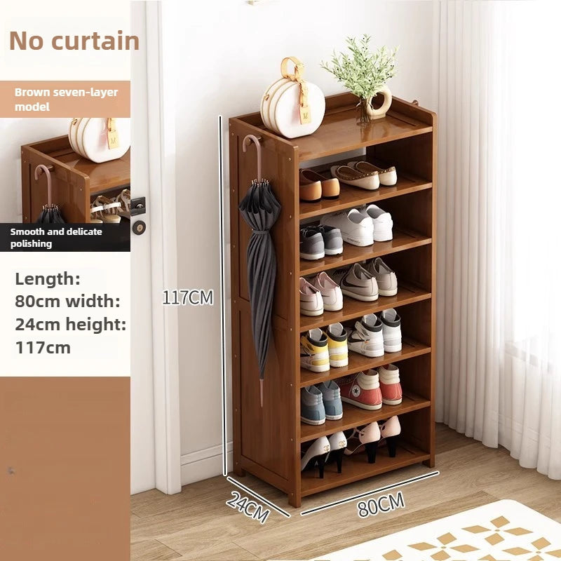 Household shoe cabinet, shoe storage rack, simple shelf, large-capacity shoe rack.