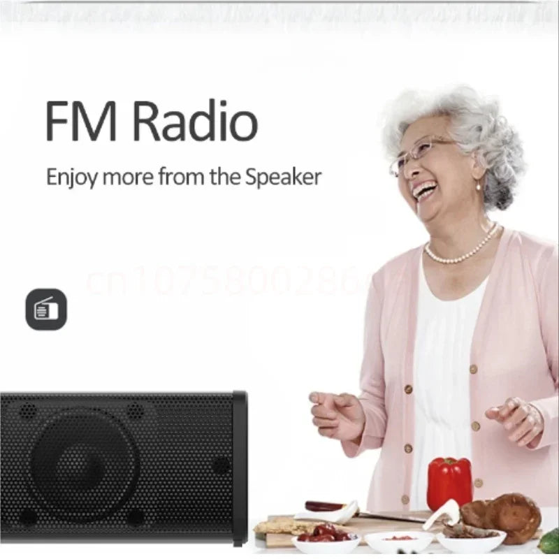 Bluetooth Speaker Super Powerful Sound Bar Portable Wireless Surround Stereo Home TV Sound Box Subwoofer FM Radio Home Theater