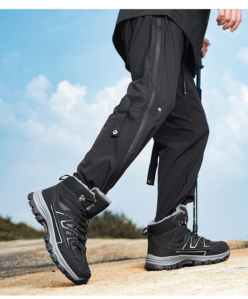 Autumn And Winter Outdoor Travel Camping Hiking Shoes Leisure Activities Warm And Comfortable Sports Shoes 39-47