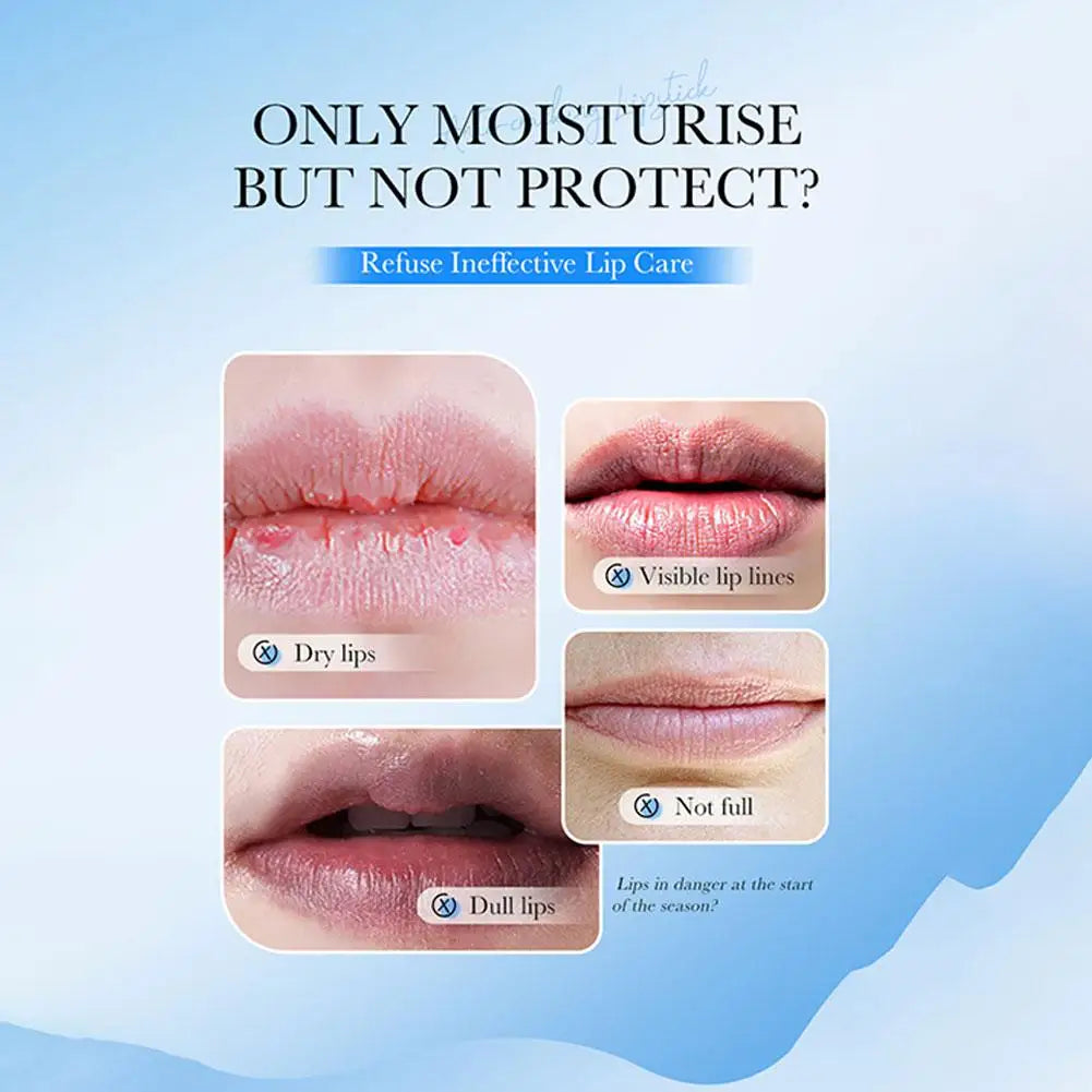 Hyaluronic Acid Lipstick Lips long-lasting Moisturizing Nourishing Soothing Dryness Brightening Lip Balm Beauty Skin Care