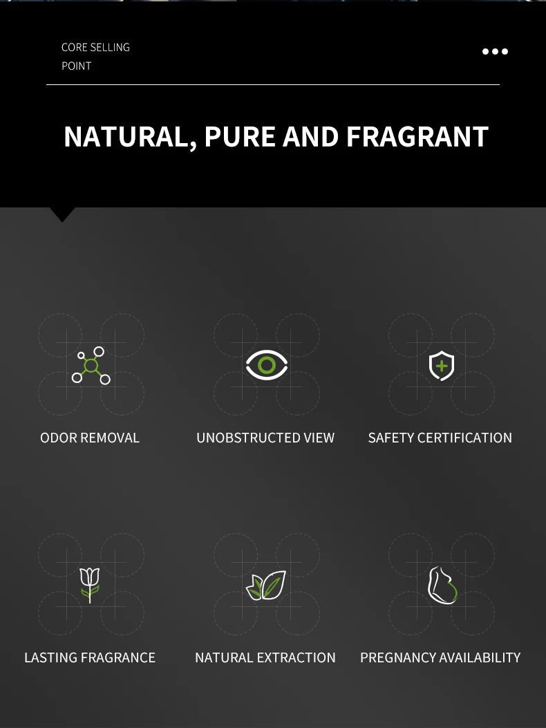 Perfume Car perfume, a car fragrance used for car interior accessories, a long-term car air freshener, keep charming and fresh SwiftNest