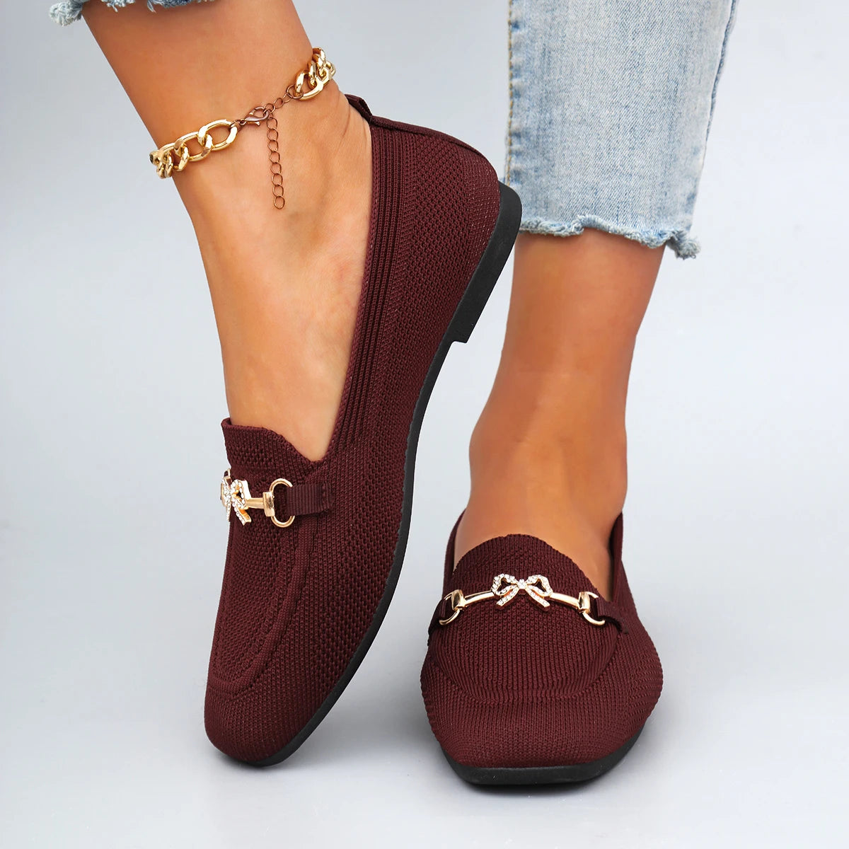 Women's Summer Breathable Mesh Flat Shoes, Women's Shoes, Casual Sneakers Shoes, Clearance Free Shipping