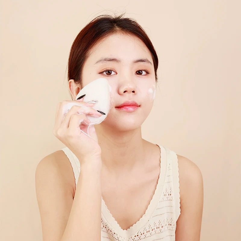 Brainbow Face Washing Konjac Sponge Narural Cleanse Exfoliator Puff Face Cleaning Sponge SwiftNest