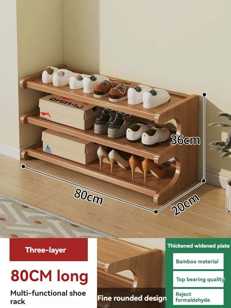 Shoe rack Dormitory Home Multi story Small Narrow Rental Room Dustproof Simple Rack Storage Dormitory Storage Rack Space Shoe Ca