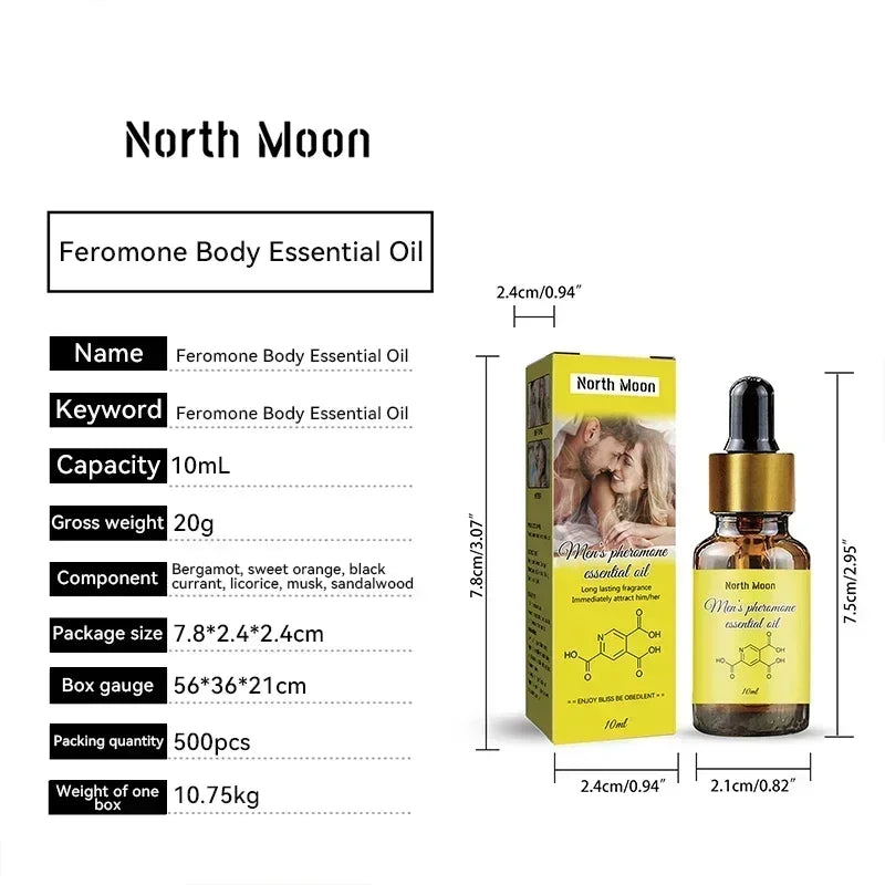 10ml Pheromones Perfume Men Fragrance Intense Collection Perfume Pheromone Essential Oil Perfume for Men To Attract Women SwiftNest