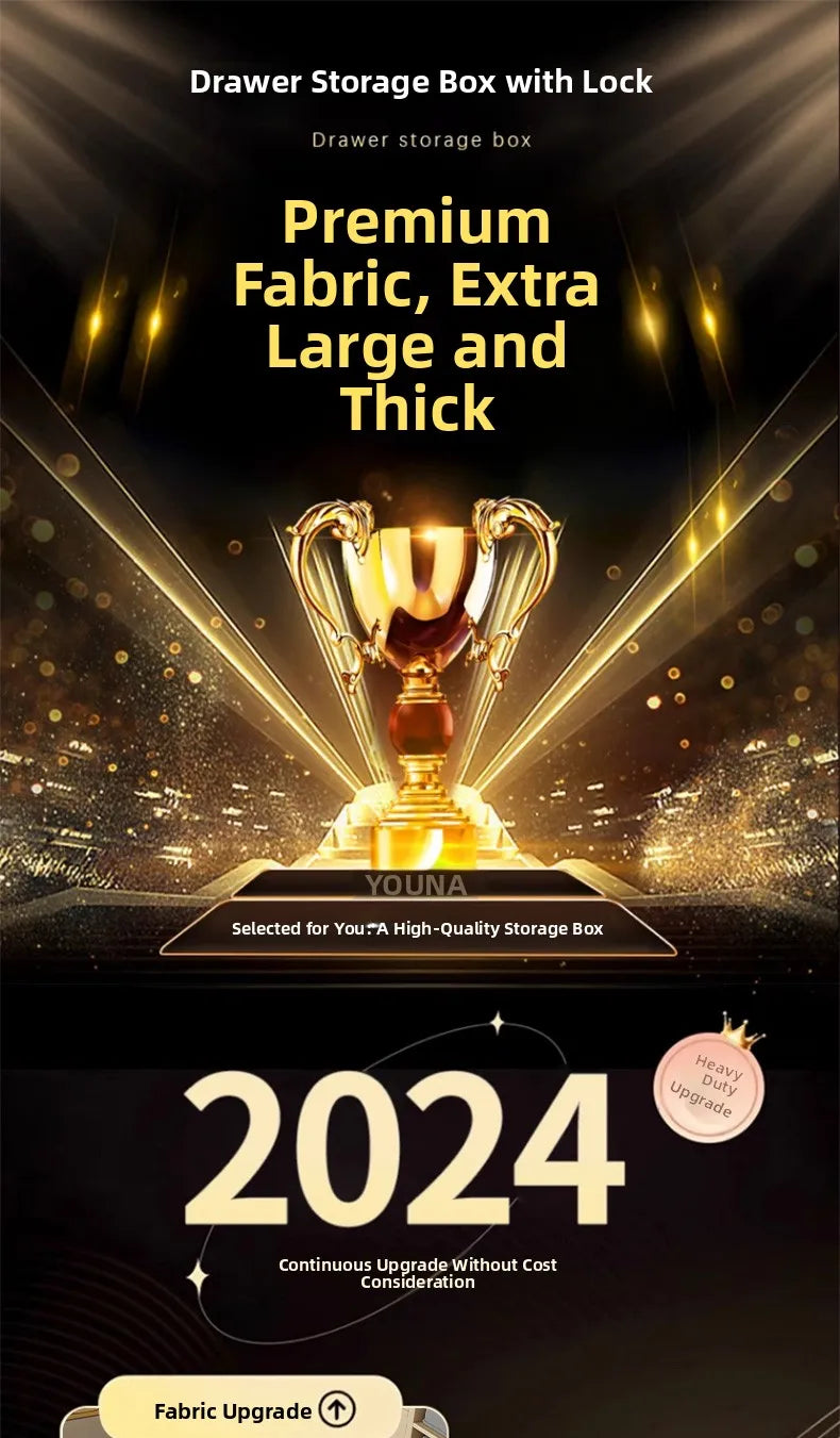 Large Capaci Loable Fabric Storage Box Foldable Organizer for Clothes And Accories Home And Office Use Wardrobe Solution