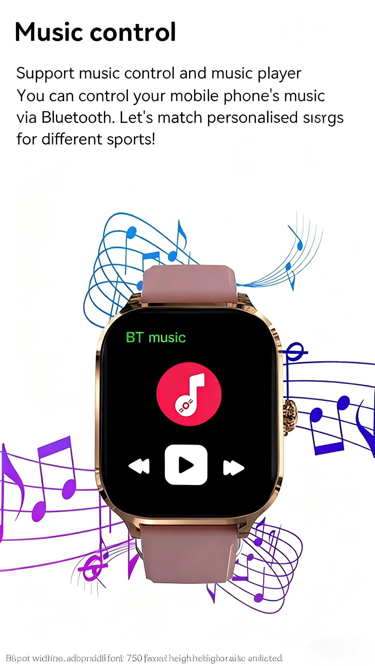 PHONEPACE H9 Intelligent Watch Bluetooth Call Remote Photography Sleep Monitoring Multiple Sports Modes Heart Rate Blood