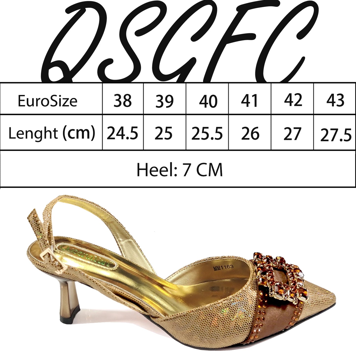 Spot Goods Italian Fashion Women Heels Elegant Color Block Design Brown Shoes And Bag Full Rhinestone Party Bag