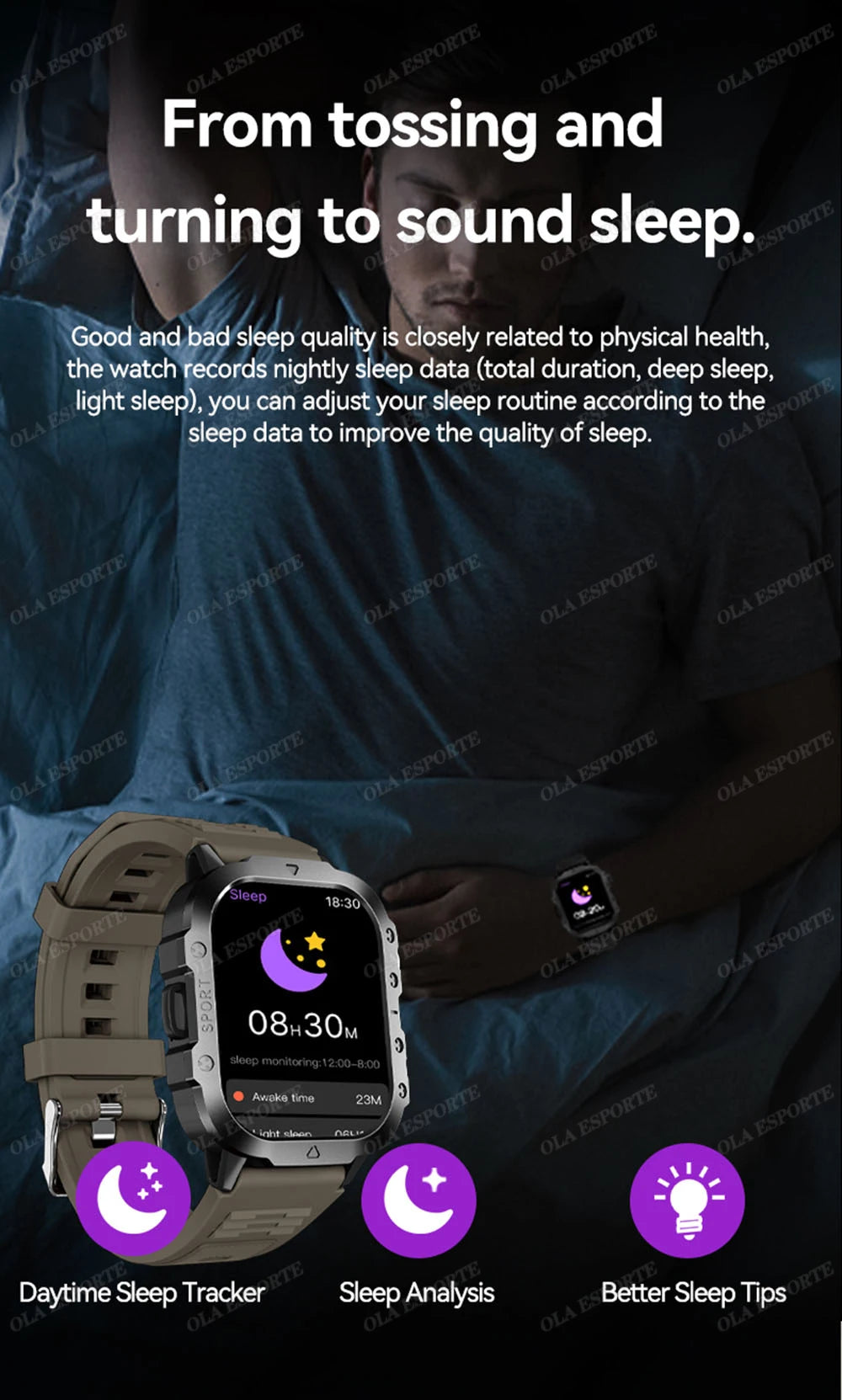 Outdoor Sports Smart Watch 2.01 Inch AMOLED Screen LED Flashlight Bluetooth Talking Smart Watch for Men Women Holiday Gifts 2025