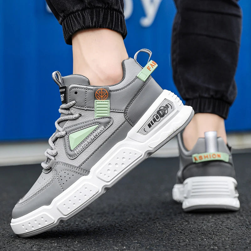 Men Casual Sneakers Summer new Breathable Sport Shoes Outdoor Running Shoes  Versatile student Athletic Jogging  Walking Shoes