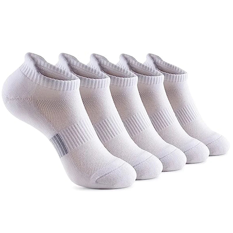 6 pairs of outdoor sports women's socks, comfortable and breathable sports socks, suitable for running, hiking, leisure wear