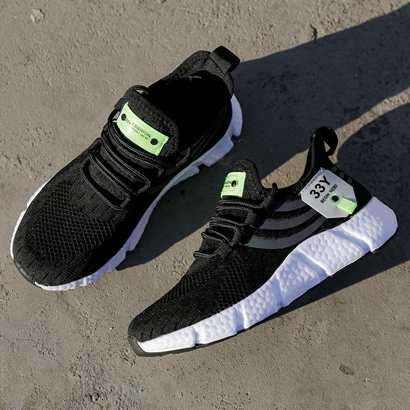 Men's Casual Shoes Breathable Running Sports Shoes Male Light Non-slip Classic Sneakers for Women Mesh Athletic Tenis Masculino