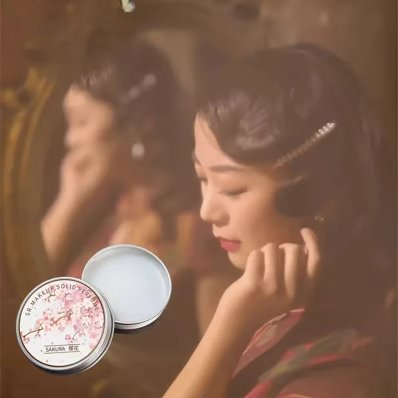 بلسم عطري صلب برائحة اللافندر والورد والفاوانيا واللوتس، كريم معطر يدوم طويلاً، مناسب للجسم، هدية مثالية للمرأة، 15 جرام