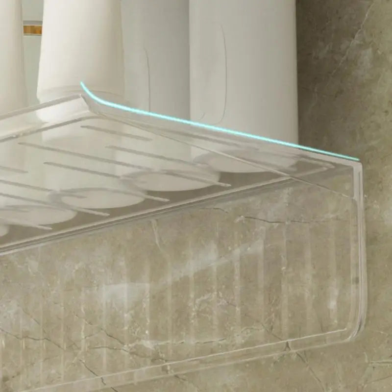 Bathroom Storage Rack Cosmetic Cotton Display Mirror Cabinet Storage Universal Storage Environmentally Friendly Material