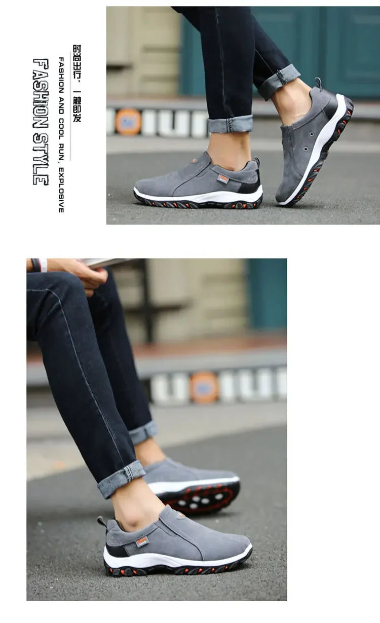 2025 New Men's Casual Sports Shoes for Outdoor Walking, Lightweight, Fashionable, and Comfortable Shoes, Size 38-50 Plus
