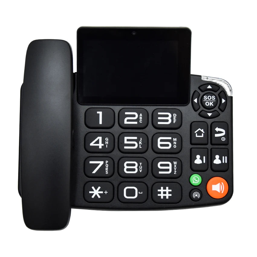 Android LTE Fixed Wireless landline 4G SIM network video phone universal elderly WIFI Touch Screen video Telephone home office