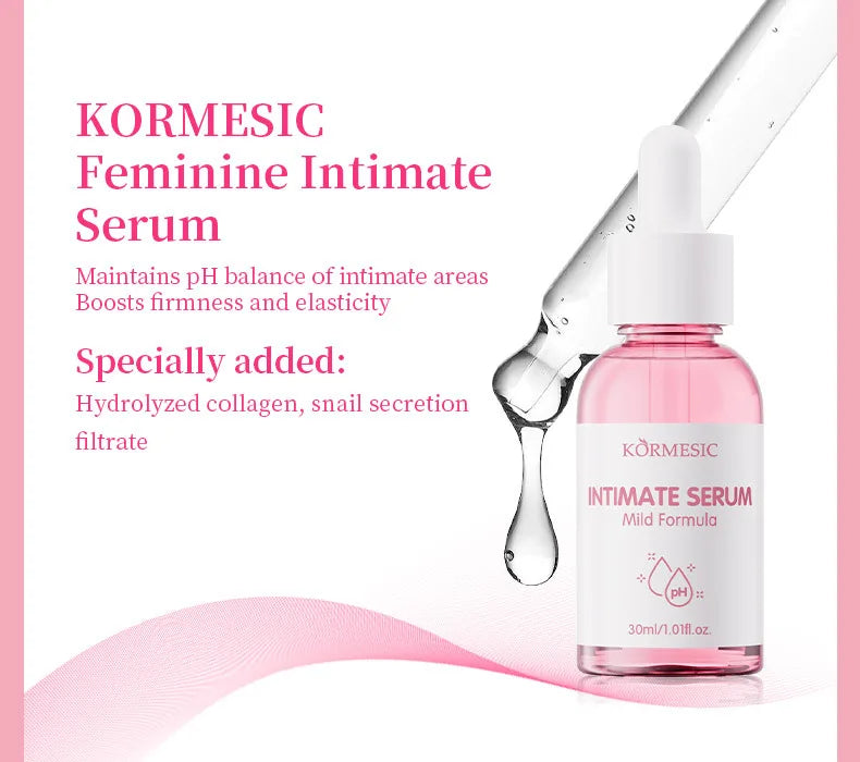 5pcs/set KORMESIC Women's Intimate Care Bundle Daily Skin Routine Set Beautifying Wash Bath Brightening Delicate Smooth Kit