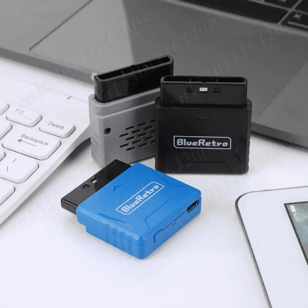 Wireless Controller Converter for PS2/PS1 Game Console Gamepad Adapter Converter for 8bitdo PS4 PS5 Xbox One S Wii Switch