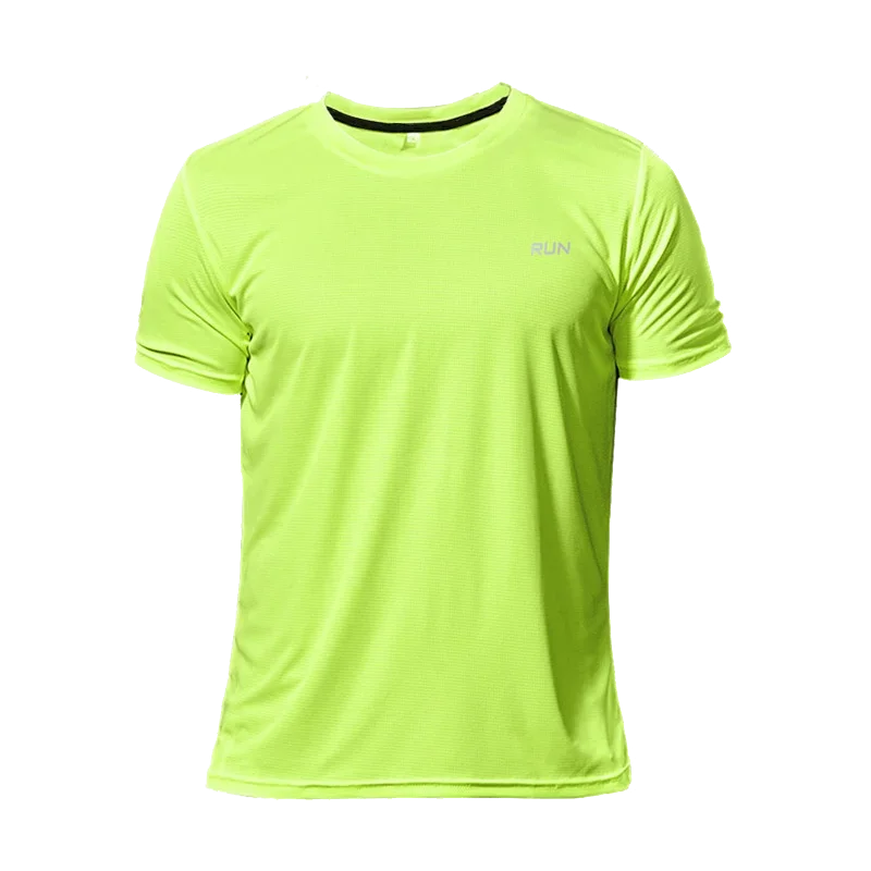 Summer Short-sleeved Sports Shirts, Multi-color Outdoor Fitness Clothing, Men's 3D T-shirts, Running Breathable Quick-drying Top