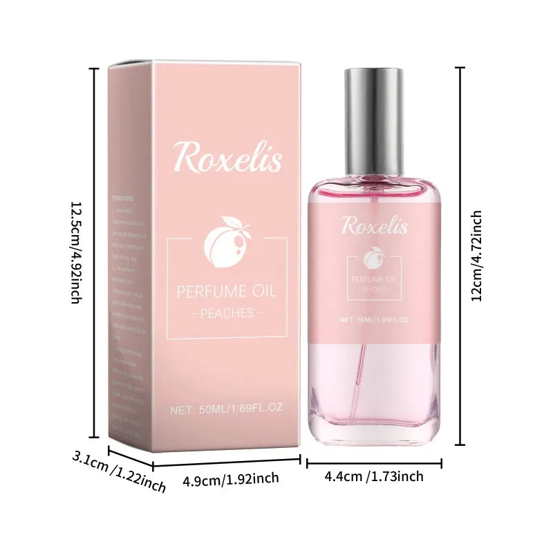 Peach Fragrant Perfume Lasting Sweet Aroma Light Fragrance Enhanced Pheromone Elegant Stimulates Flirtation Perfume Social Date SwiftNest