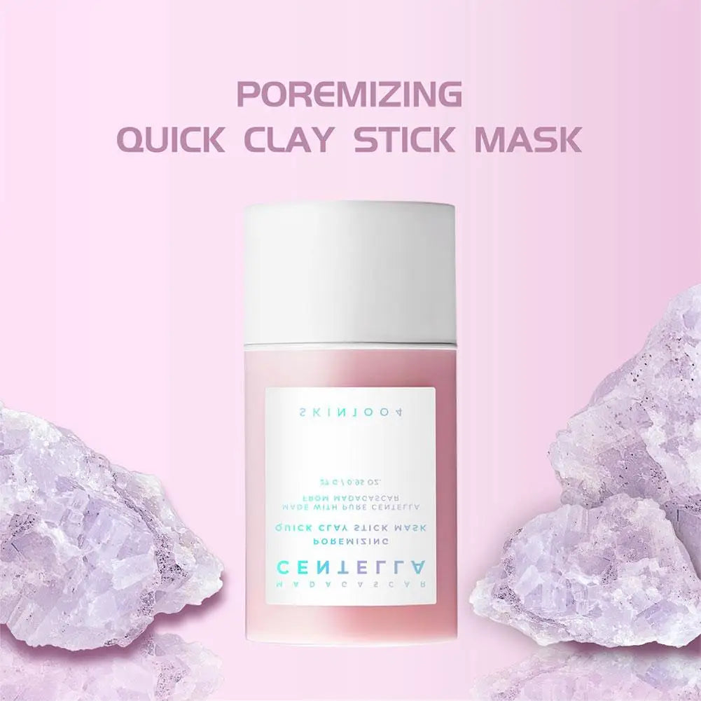 SKIN1004 Centella Pink Salt Facial Cleansing Mud Stick Soften Powder Salt Cleaning Stick Mud Membrane Shrink Pores Skin Care