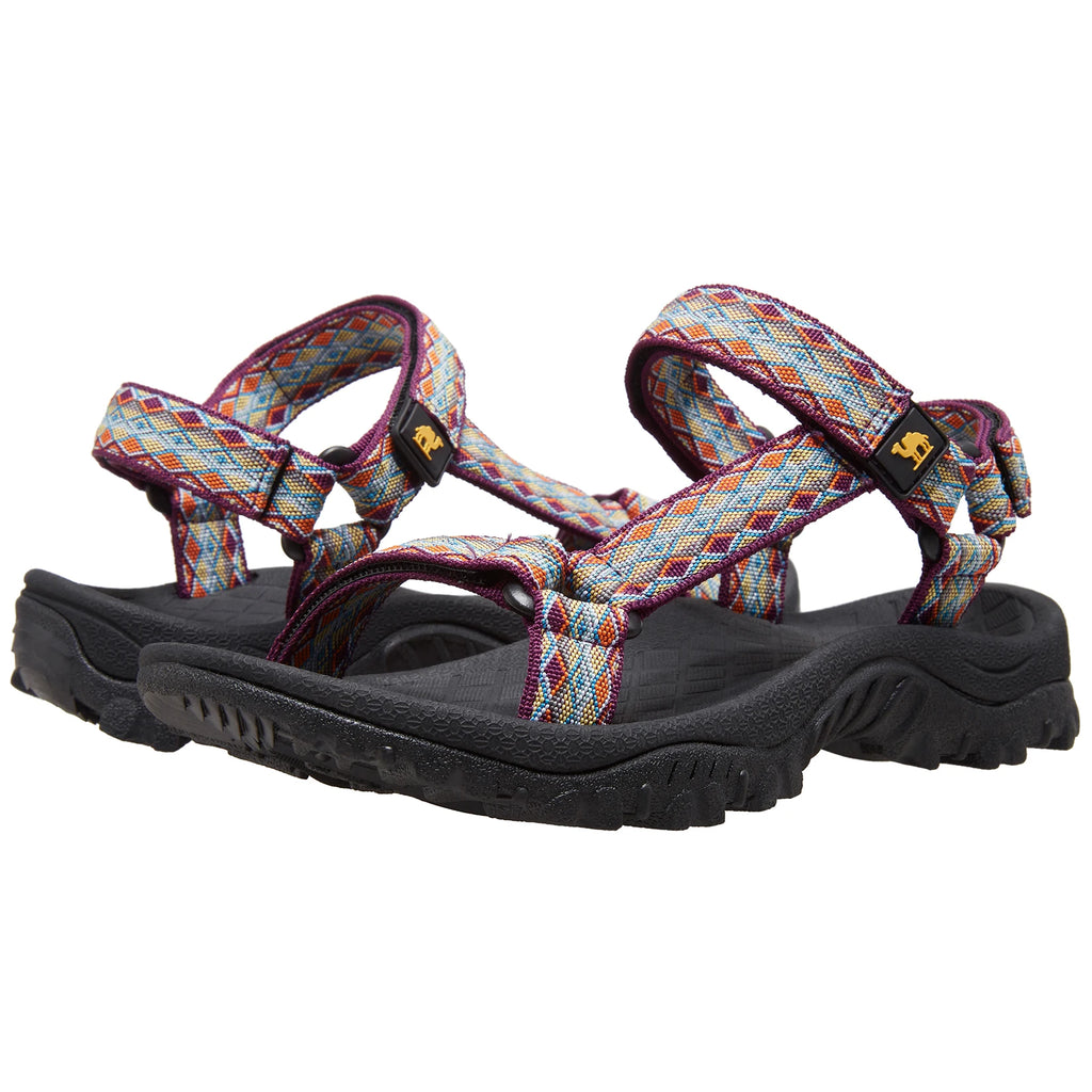 GOLDEN CAMEL Hiking Sport Sandals for Women Anti-skidding Water Sandals Comfortable Athletic Sandals for Outdoor Wading Beach