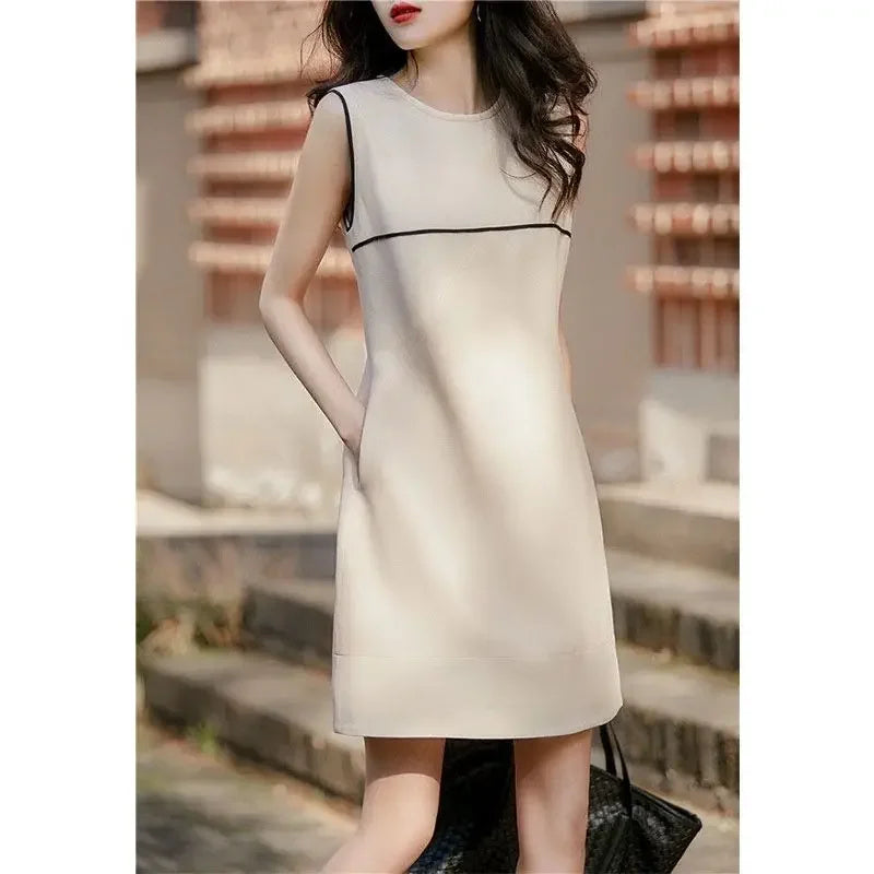 Women's Dress Loose Female Dresses White Holiday Beach X Cheap Casual Elegant Chic Y2k Curvy Fashion Summer 2025 Pretty Retro G SwiftNest