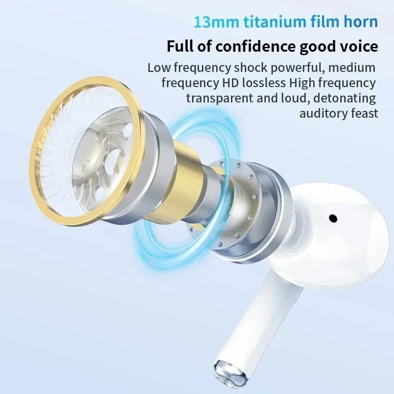 High-performance wireless Bluetooth headset - portable mini design, clear sound quality, long battery life, suitable for sports