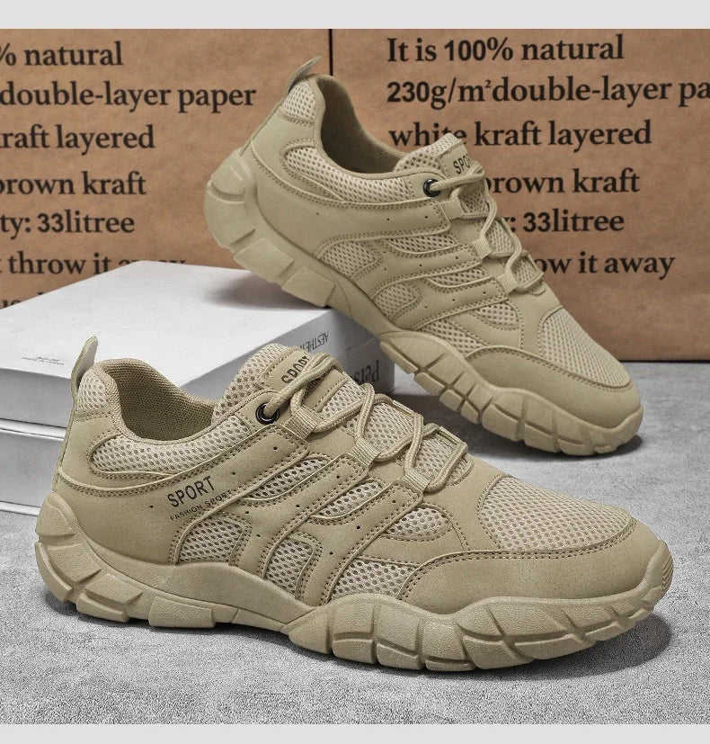 أحذية رياضية رجالية جديدة غير رسمية صيفية خفيفة مريحة ذات نعل ناعم في الهواء الطلق زيادة الارتفاع أحذية رياضية غير رسمية مضادة للانزلاق