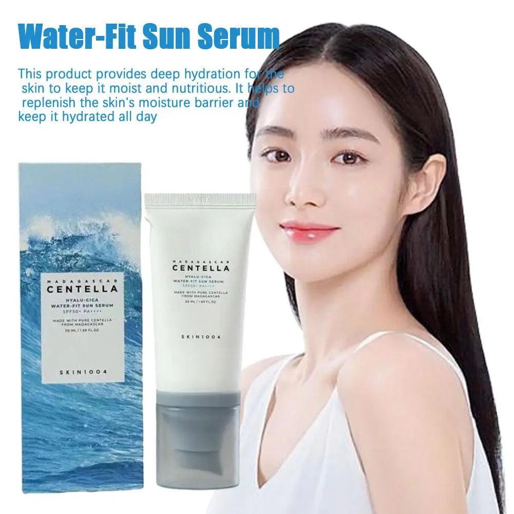 50ml Korean SKIN1004 Water-Sensing Sunscreen Hyaluronic Centella Niacinamide Sensitive Skin Waterproof Skin Care