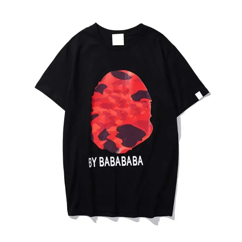 Fashion T Shirt for Men Women Summer Black White T-Shirts Clothing Polos Short Sleeve Luxurys Clothes High Quality Cotton Tops