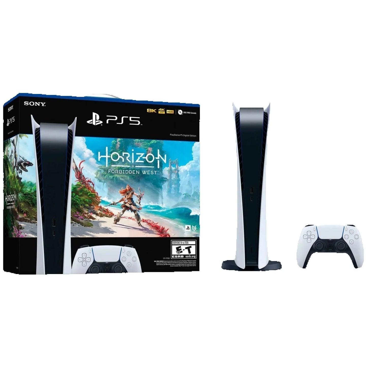 PS5 Digital Edition - Horizon Forbidden West Bundle