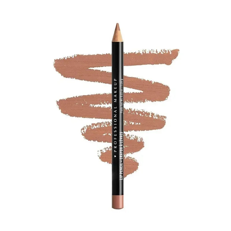 Slim Lip Pencil Long-Lasting Creamy Lip Liner Waterproof Plumping lip Stain Natural Nude Brown Lip Liner Professional Makeup
